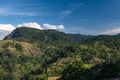 Aussicht im hochland in Sri lanka Royalty Free Stock Photo