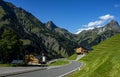 Landschaft im Lechtal in Tirol