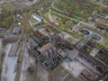 The Landschaftspark Duisburg Nord a public park in the German city of Duisburg. Ruins of a blast furnace complex Royalty Free Stock Photo