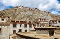 Landscpae of Lamayuru monastery in Ladakh, India Royalty Free Stock Photo