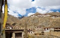 Landscpae of Lamayuru monastery in Ladakh, India Royalty Free Stock Photo