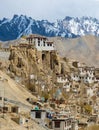 Landscpae of Lamayuru monastery in Ladakh, India Royalty Free Stock Photo