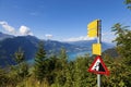 Landslide Danger Sign