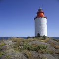 Landsort lighthouse Royalty Free Stock Photo