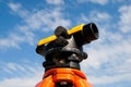 Landsurveyor equipment Royalty Free Stock Photo