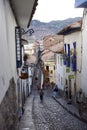 Lane in Cuzco, Peru