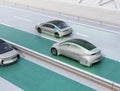 Lane keeping assist function concept for autonomous vehicle