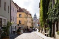A lane in the old town of Meissen Royalty Free Stock Photo