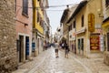 A lane in the old town of Porec