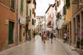 A lane in the old town of Rovinj