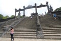 Lang khai dinh tomb in Vietnam