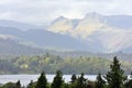 The Langdale Pikes, Cumbria Royalty Free Stock Photo