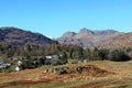 Langdale Pikes from near Elterwater, Cumbria