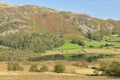 Langdale Tarn in the valley of Little Langdale Royalty Free Stock Photo