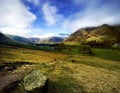 The Langdale Valley Royalty Free Stock Photo
