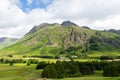 Langdale Valley Lake District Cumbria Pike of Blisco mountain near Old Dungeon Ghyll England UK in summer Royalty Free Stock Photo