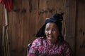 Old Miao woman in Langde Miao village, Guizhou province, China