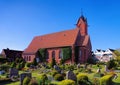 Langeoog church Royalty Free Stock Photo