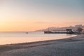 Langeron beach in Odessa at sunrise