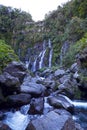 The Langevin Falls in Reunion Island Royalty Free Stock Photo