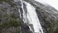 The Langfoss Waterfall