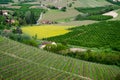 Langhe, hilly wine region in Piedmont