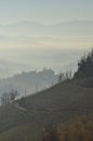 Langhe and Roero hills, Piemonte, Italy Royalty Free Stock Photo