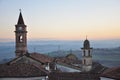 Langhe and Roero region, village of Govone, Piemonte, Italy Royalty Free Stock Photo