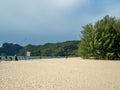 Langkawi eagle, nature island with tourist beach and clear sea