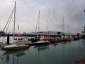 Boats at the sea in Langkawi Island