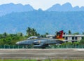 British Aerospace Hawk 200 at the airport Royalty Free Stock Photo