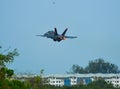 Fighter jet for display in Langkawi, Malaysia