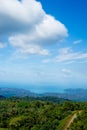 Langkawi sea hill sky Royalty Free Stock Photo