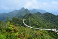Langkawi sky bridge Royalty Free Stock Photo