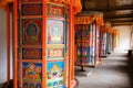 Langmu Temple of Tibetan Buddhism in China Royalty Free Stock Photo