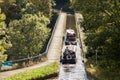 Langollen Canal Aqueduct and Viaduct at Chirk Royalty Free Stock Photo