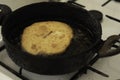 Langos, deep fried dough with cheese