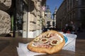 Langos typical Hungarian dish