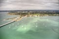 Langstone Harbour aerial photo