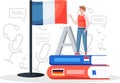 Language classes online, free tutorial. Foreign speech study at home using computer distance lessons
