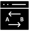 Language conversion, Isolated Vector Icon That can be very easily edit or modified.