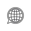 Language line icon