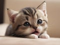 The Language of Meows: A Cute Cat's Tearful Tale