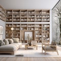 The Language of Silence: Minimalist Library Design