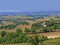 Languedoc landscape Royalty Free Stock Photo