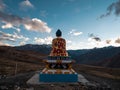 Langza - Heaven in Spiti Valley Royalty Free Stock Photo