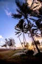 Lanikai Beach, Kailua, Oahu, Hawaii at sunrise