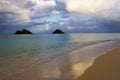 Lanikai beach in the late afternoon