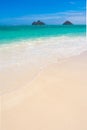 Lanikai Beach on Oahu, Hawaii Royalty Free Stock Photo