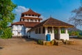 Lankathilake temple near Kandy, Sri Lanka Royalty Free Stock Photo